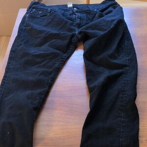 True Religion Black Straight Leg Women's Pants